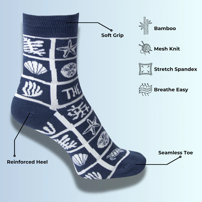 Ocean Explorer Bamboo Socks