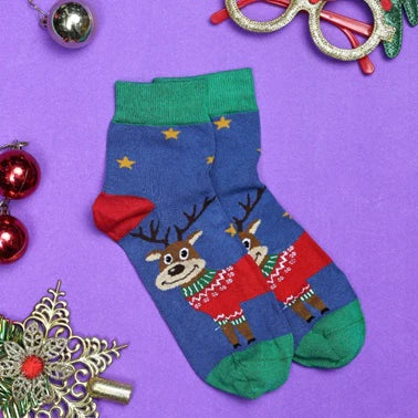 Reindeer Socks