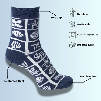 Ocean Explorer Bamboo Socks