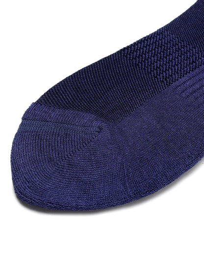 Navy Bamboo Low Cut