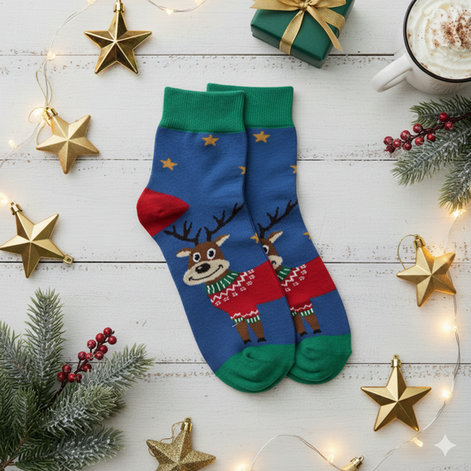 Reindeer Socks