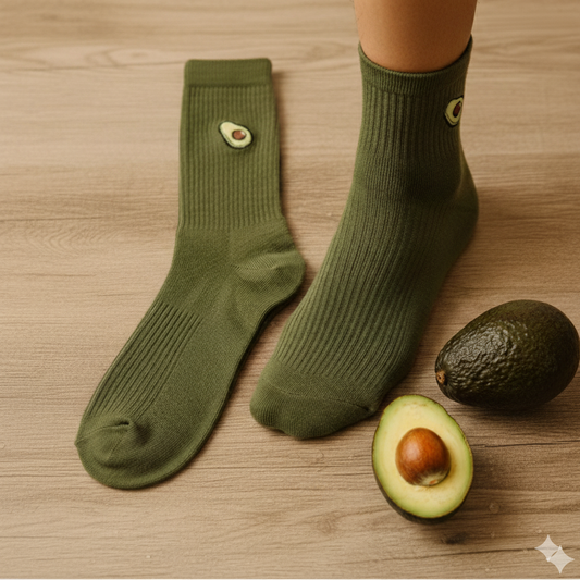 Avocado Comfort Crew Socks