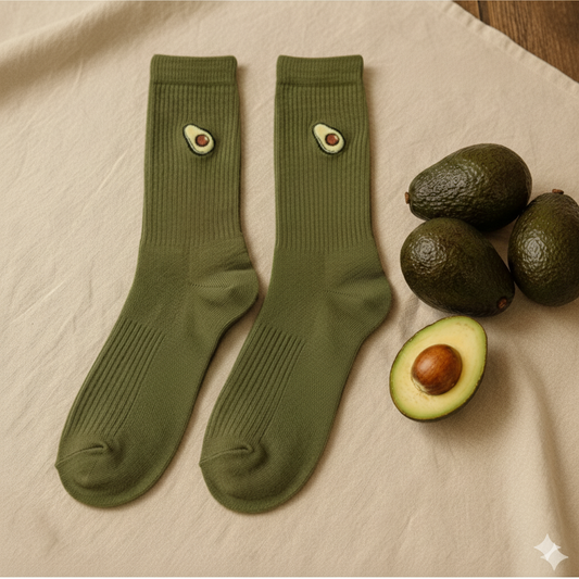 Avocado Comfort Crew Socks