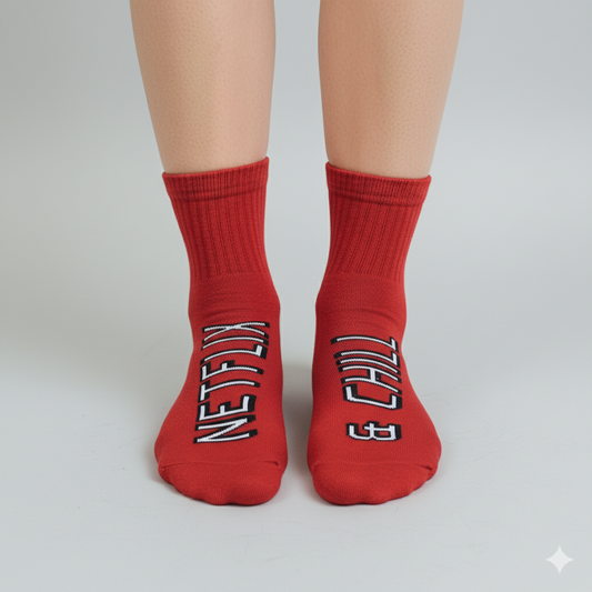 Netflix & Chill Socks
