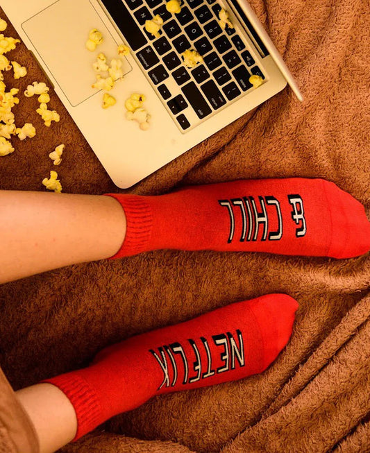 Netflix & Chill Socks