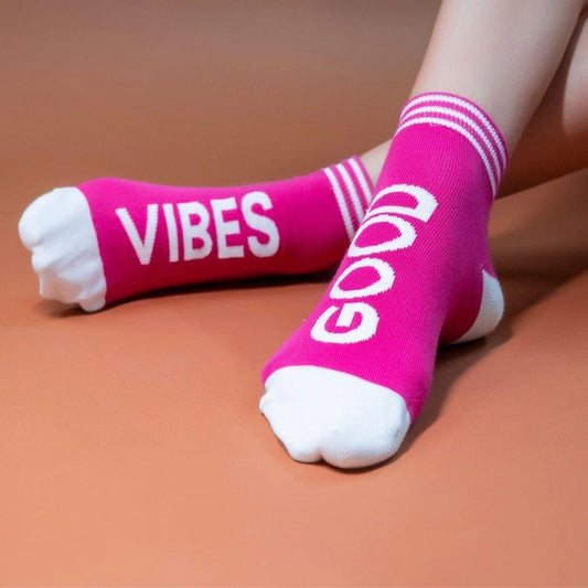 Good Vibes Crew Socks